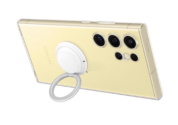 Samsung Clear Gadget Case für das Galaxy S24 Ultra (Transparent)