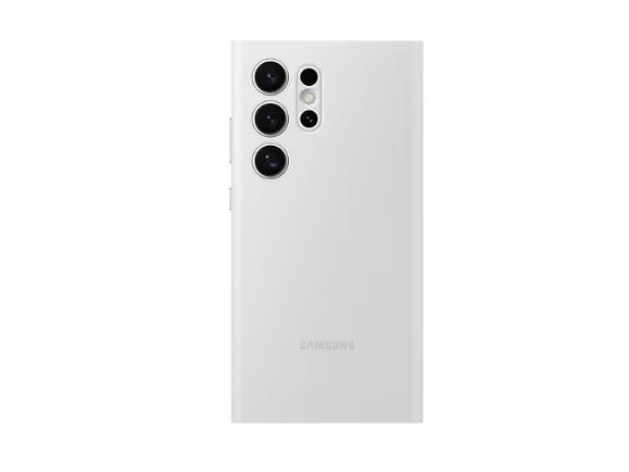 Samsung Smart View Wallet Case für das Galaxy S24 Ultra (White)