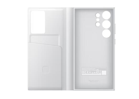 Samsung Smart View Wallet Case für das Galaxy S24 Ultra (White)