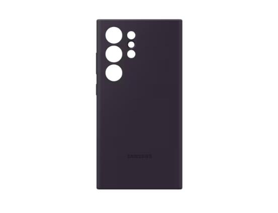 Samsung Silicone Case für das Galaxy S24 Ultra (Dark Violet)