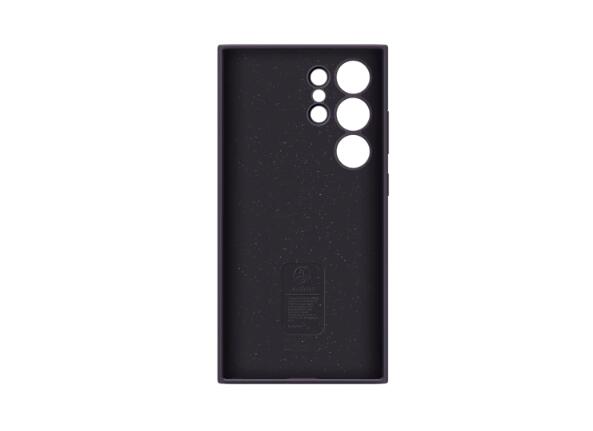 Samsung Silicone Case für das Galaxy S24 Ultra (Dark Violet)