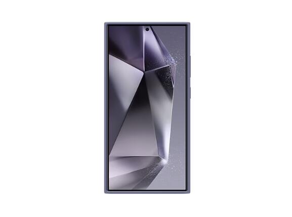 Samsung Silicone Case für das Galaxy S24 Ultra (Violet)