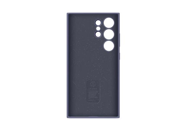 Samsung Silicone Case für das Galaxy S24 Ultra (Violet)