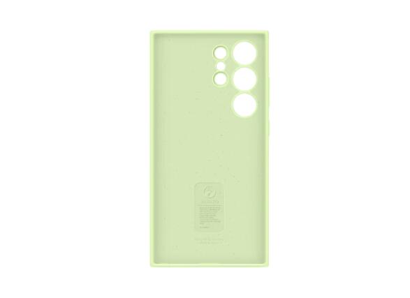 Samsung Silicone Case für das Galaxy S24 Ultra (Light Green)