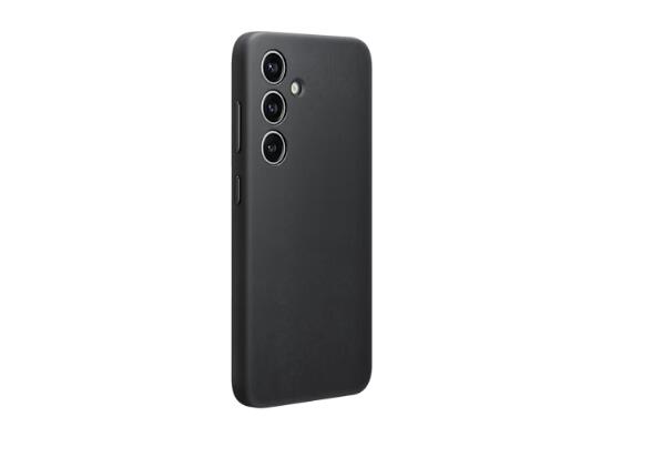 Samsung Hochuen Vegan Leather Case für das Galaxy S24 (Schwarz)