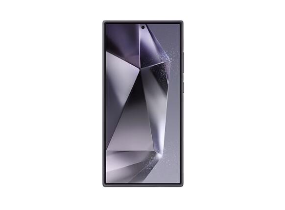 Samsung Hochuen Vegan Leather Case für das Galaxy S24 Ultra (Dark Violet)