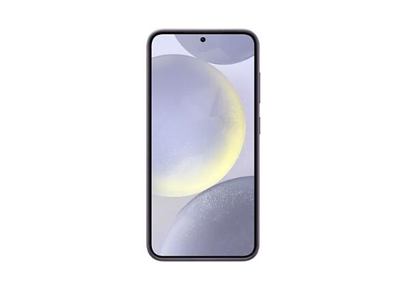 Samsung Hochuen Vegan Leather Case für das Galaxy S24 (Dark Violet)