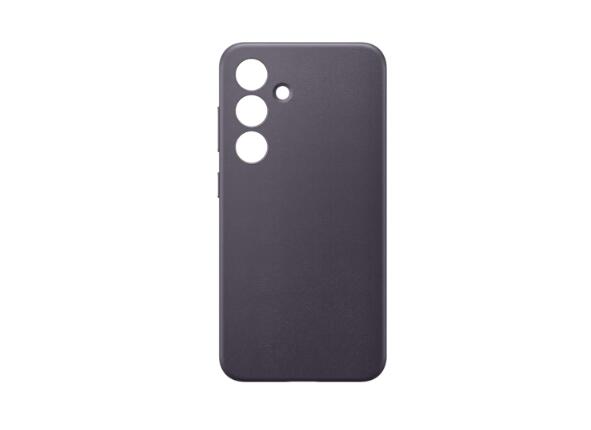 Samsung Hochuen Vegan Leather Case für das Galaxy S24 (Dark Violet)