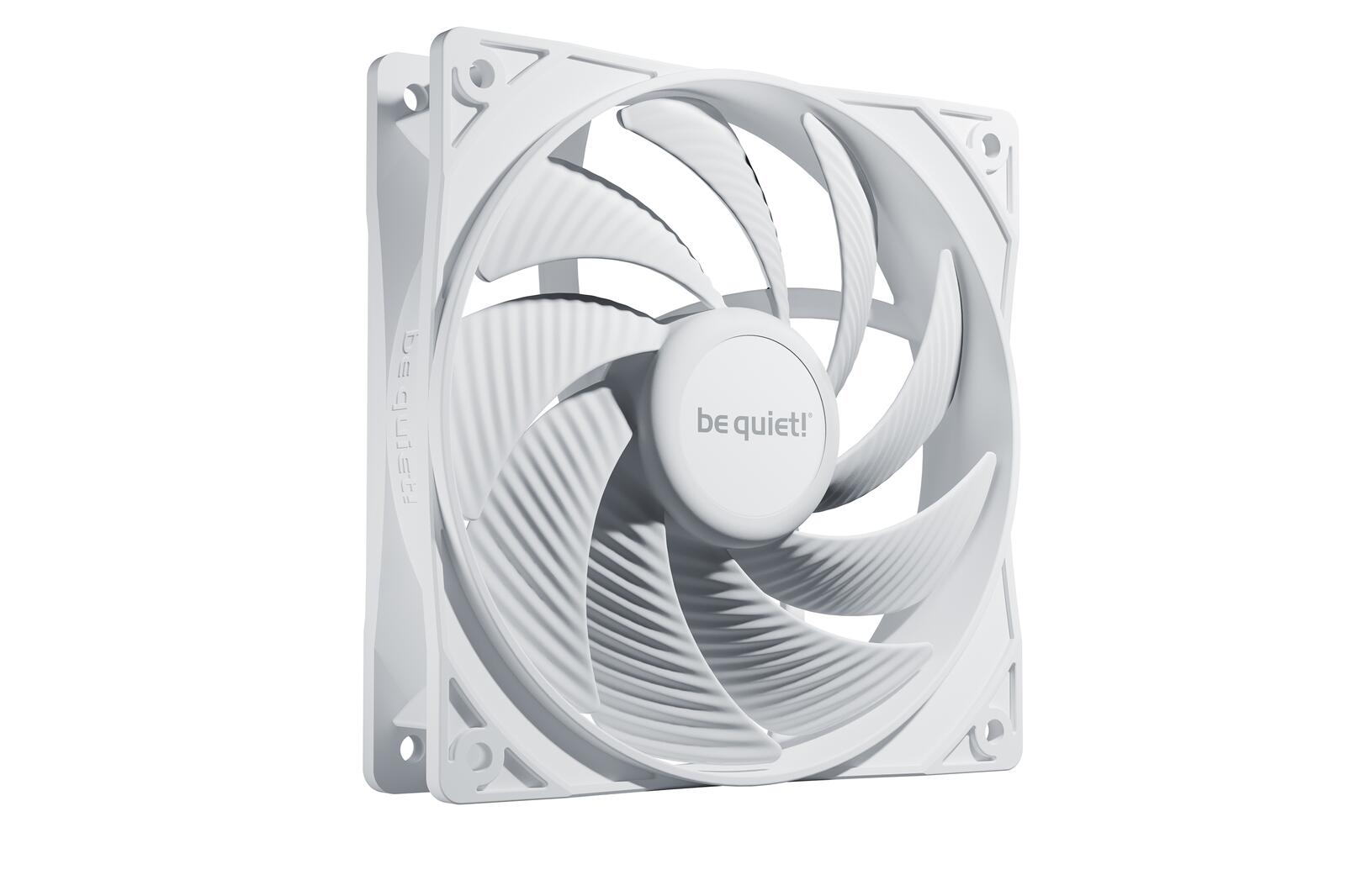 be quiet Lüfter Pure Wings 3 White 120mm PWM High-Speed weiß