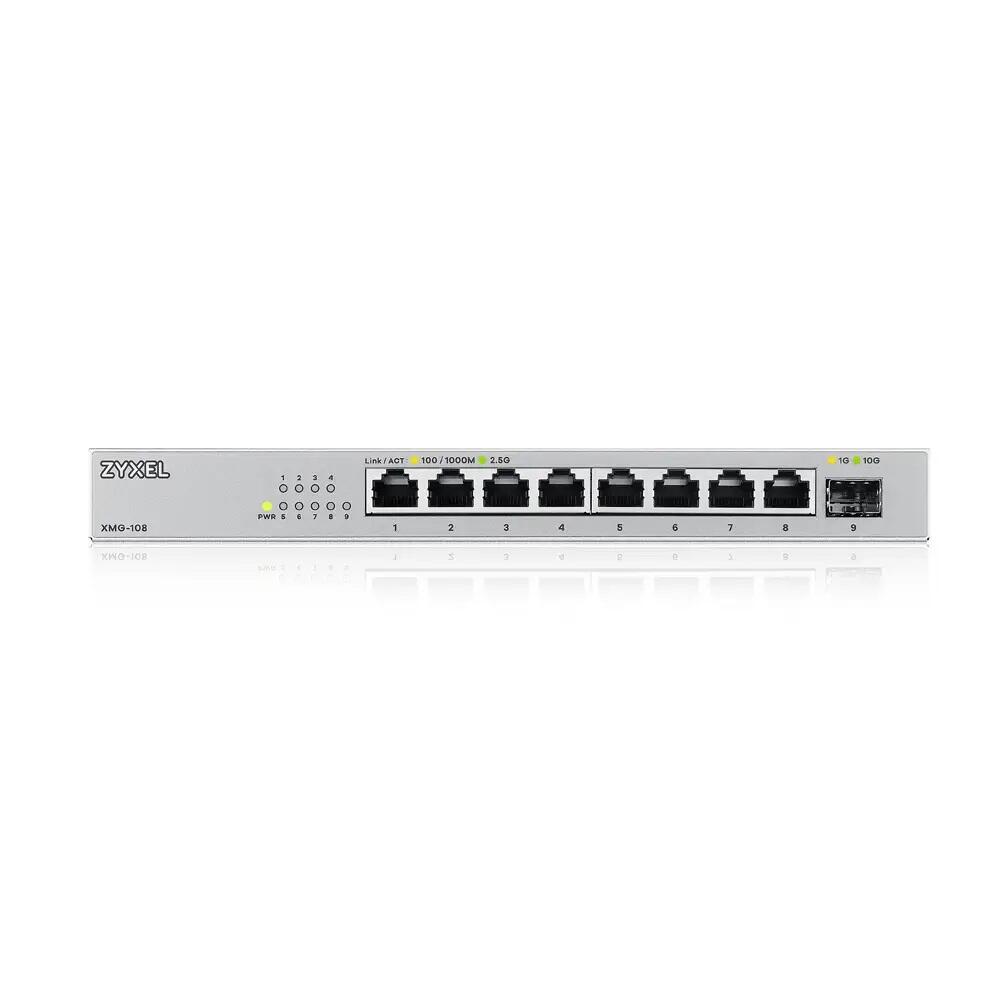 Zyxel Switch 9-Port MultiGig 8x 2.5G + 1x 10G SFP+ L2