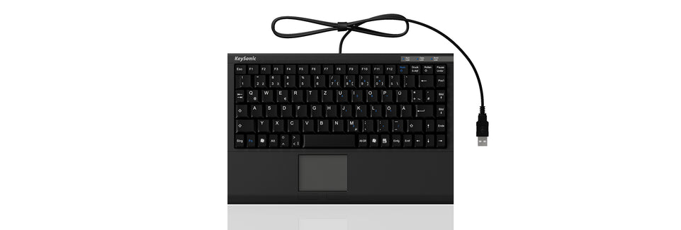 Clavier filaire KeySonic TAS ACK-540U+ (États-Unis) MINI Touchpad SoftSkin