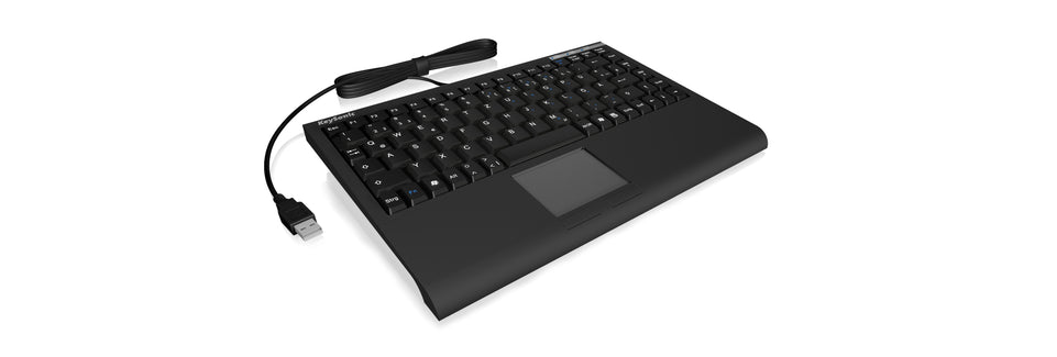 Clavier filaire KeySonic TAS ACK-540U+ (États-Unis) MINI Touchpad SoftSkin