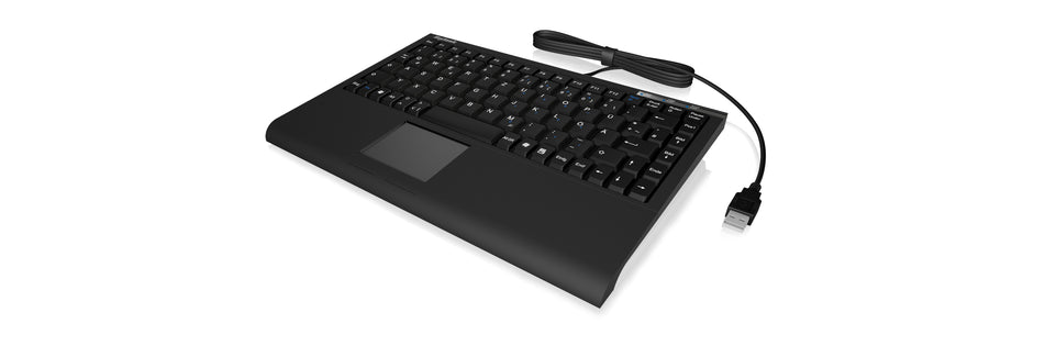 Clavier filaire KeySonic TAS ACK-540U+ (États-Unis) MINI Touchpad SoftSkin