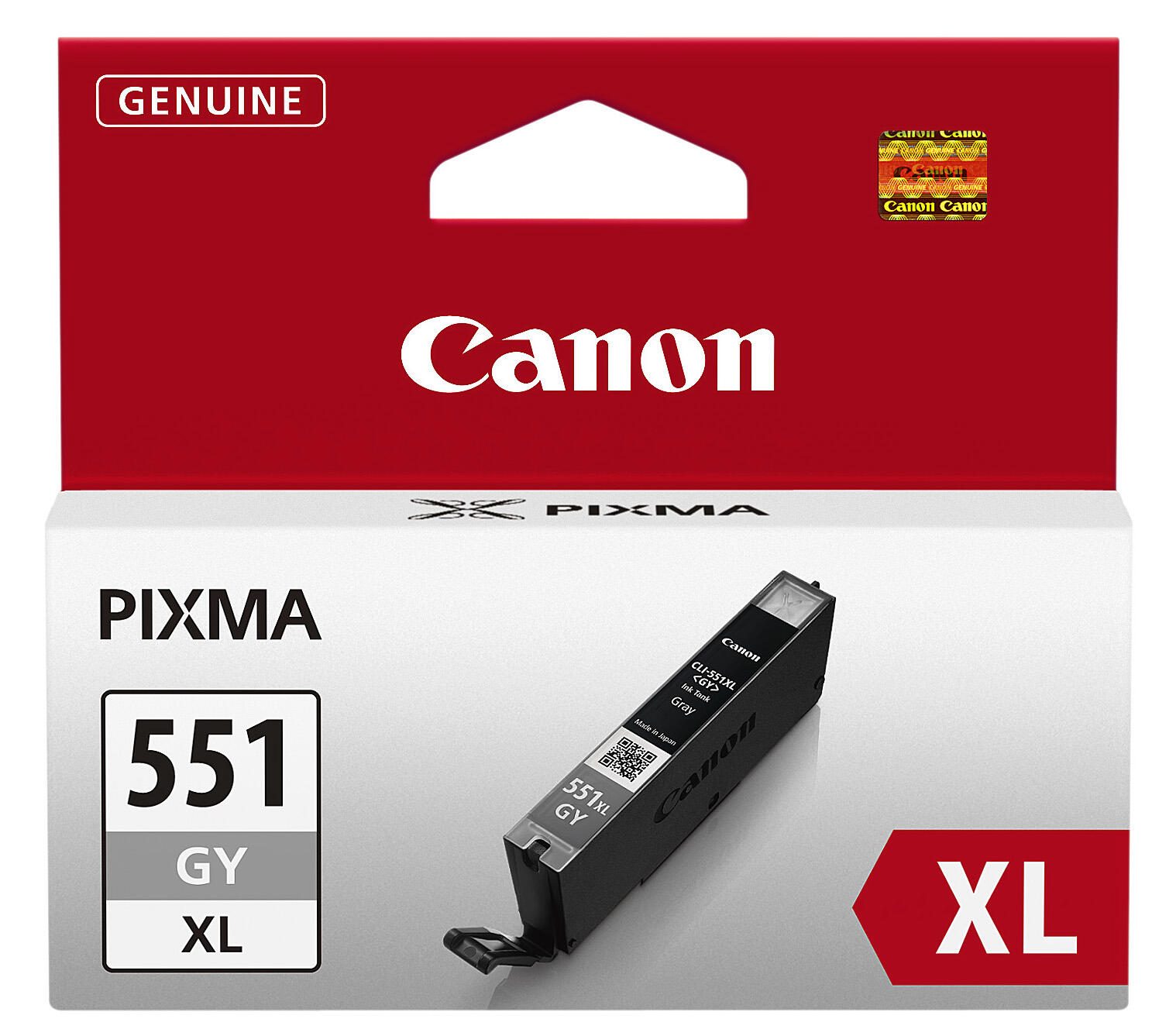 Canon Original CLI-551GY XL Druckerpatrone - grau 275 Seiten