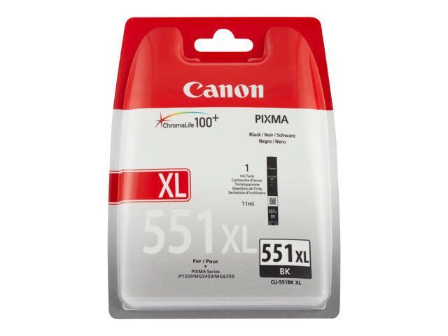 Canon Original CLI-551BK XL Druckerpatrone - schwarz 950 Seiten
