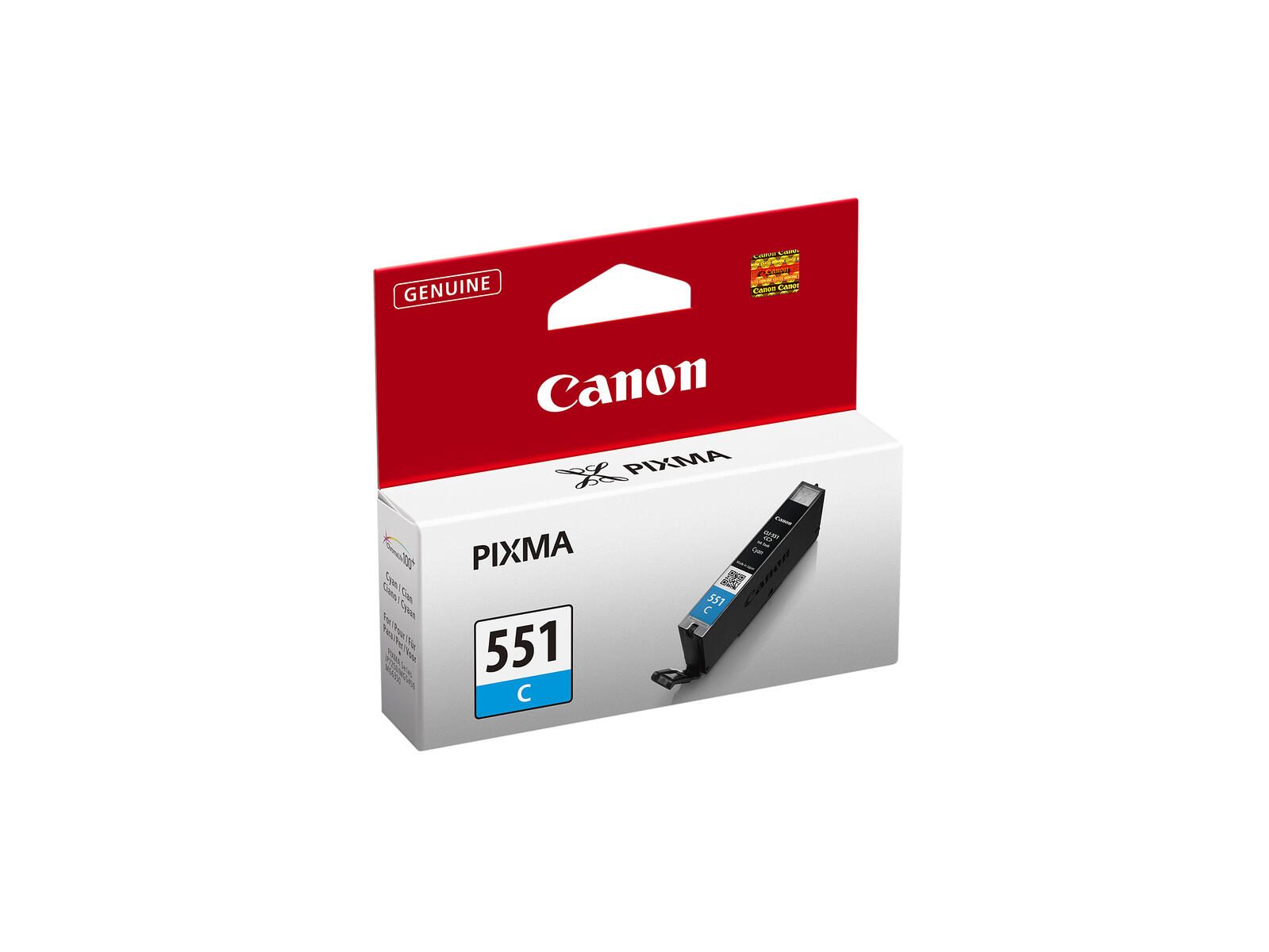 Canon Original CLI-551C Druckerpatrone - cyan 332 Seiten