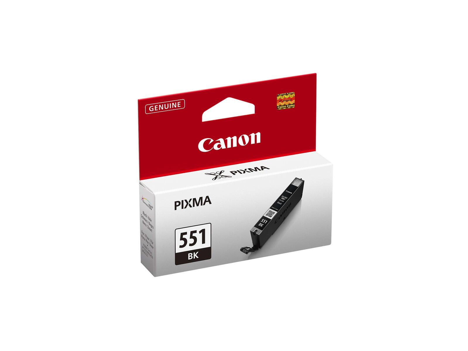 Canon Original CLI-551BK Druckerpatrone - schwarz 350 Seiten
