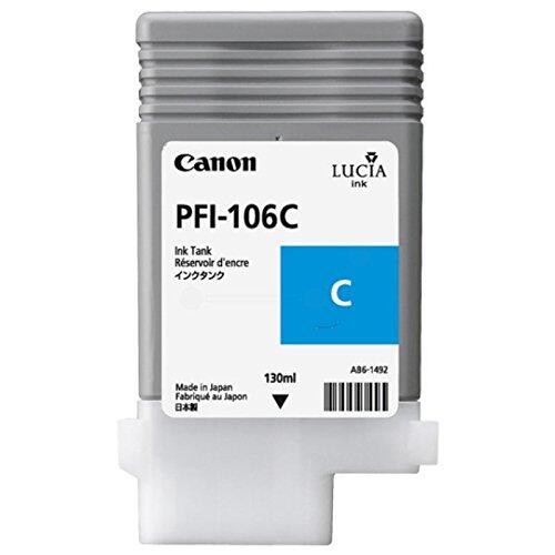 Canon Original PFI-106C Druckerpatrone - cyan 130ml