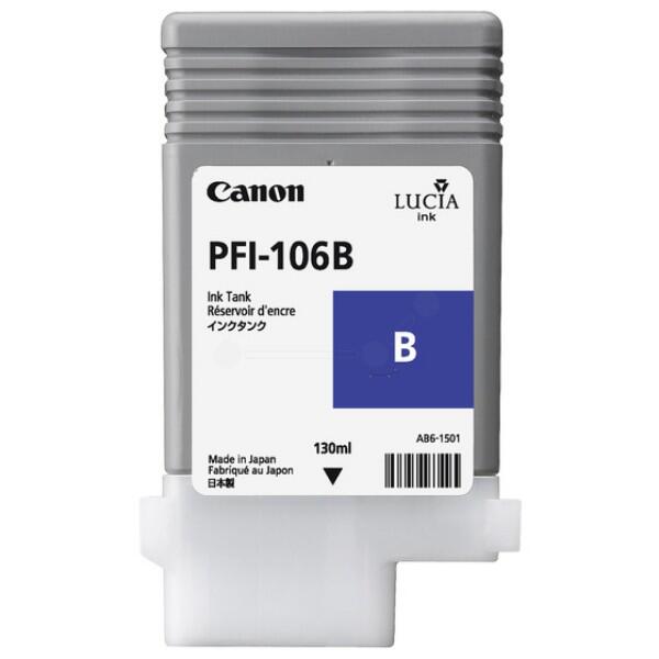 Canon Original PFI-106B Druckerpatrone - blau 130 ml