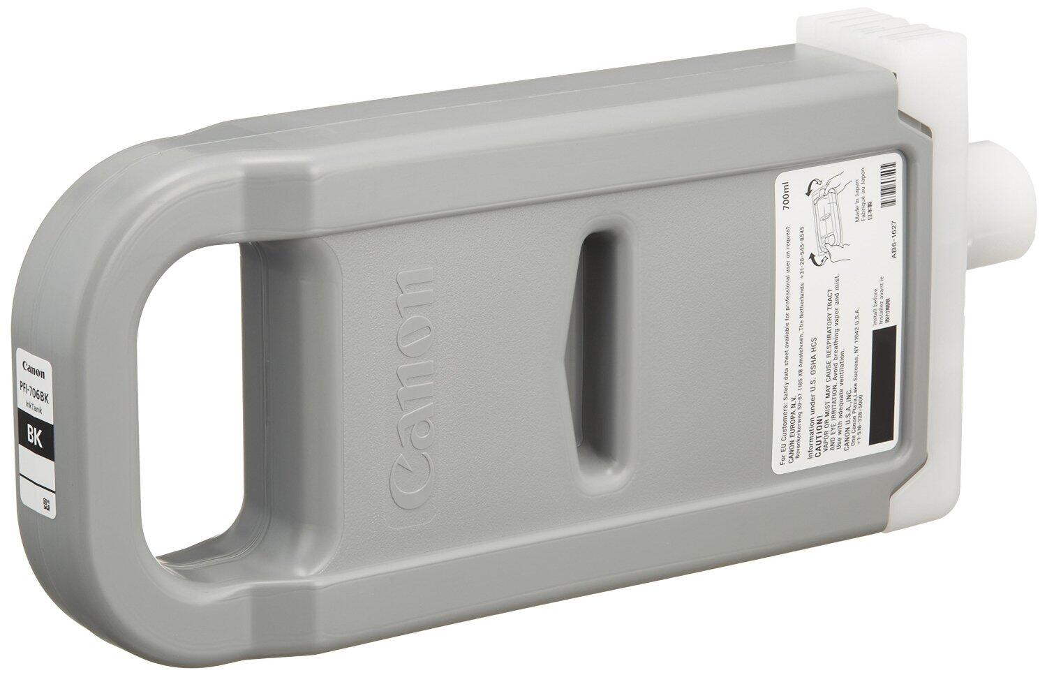 Canon Original PFI-706BK Druckerpatrone - schwarz 700ml
