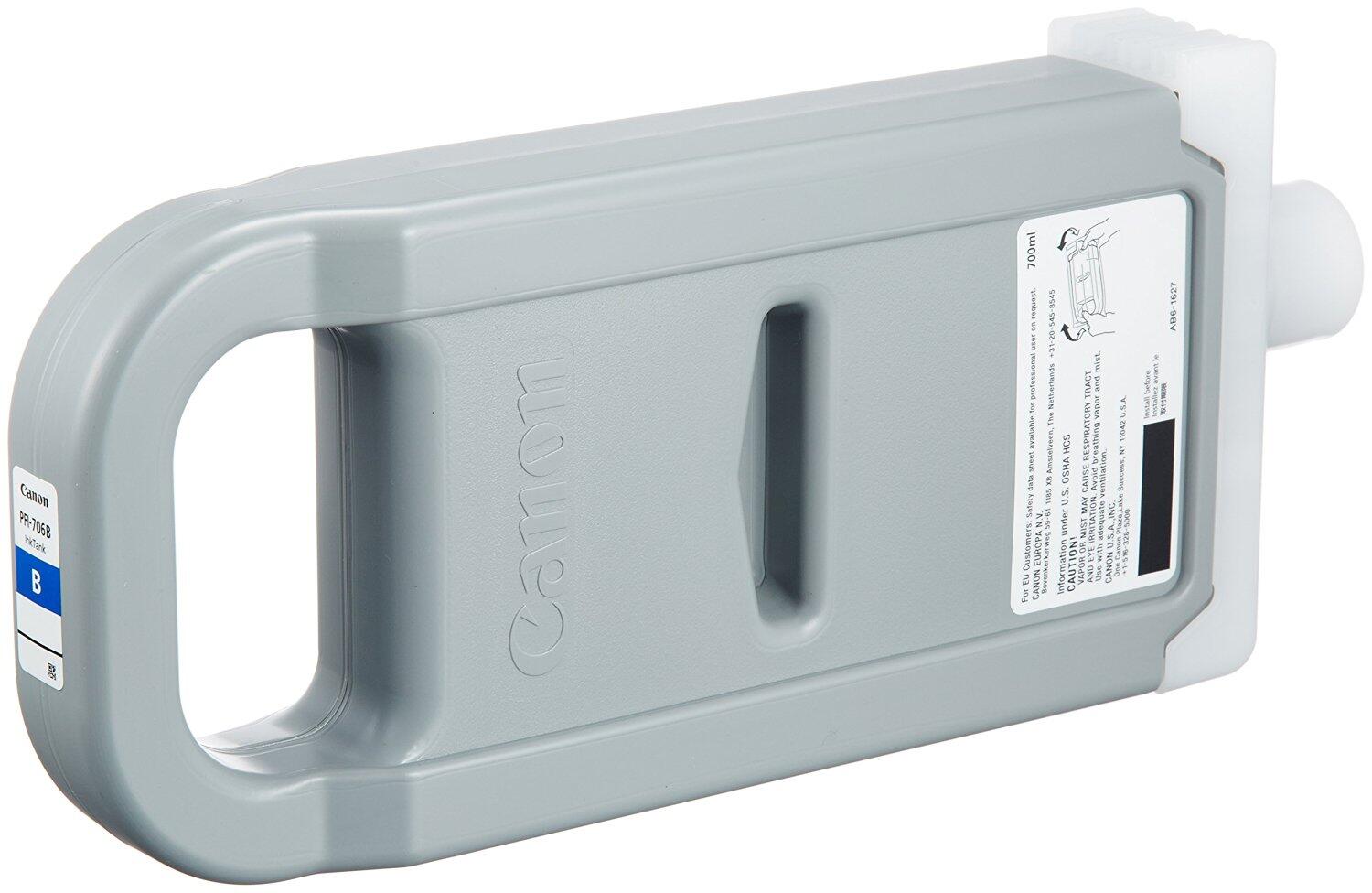Canon Original PFI-706B Druckerpatrone - blau 700ml