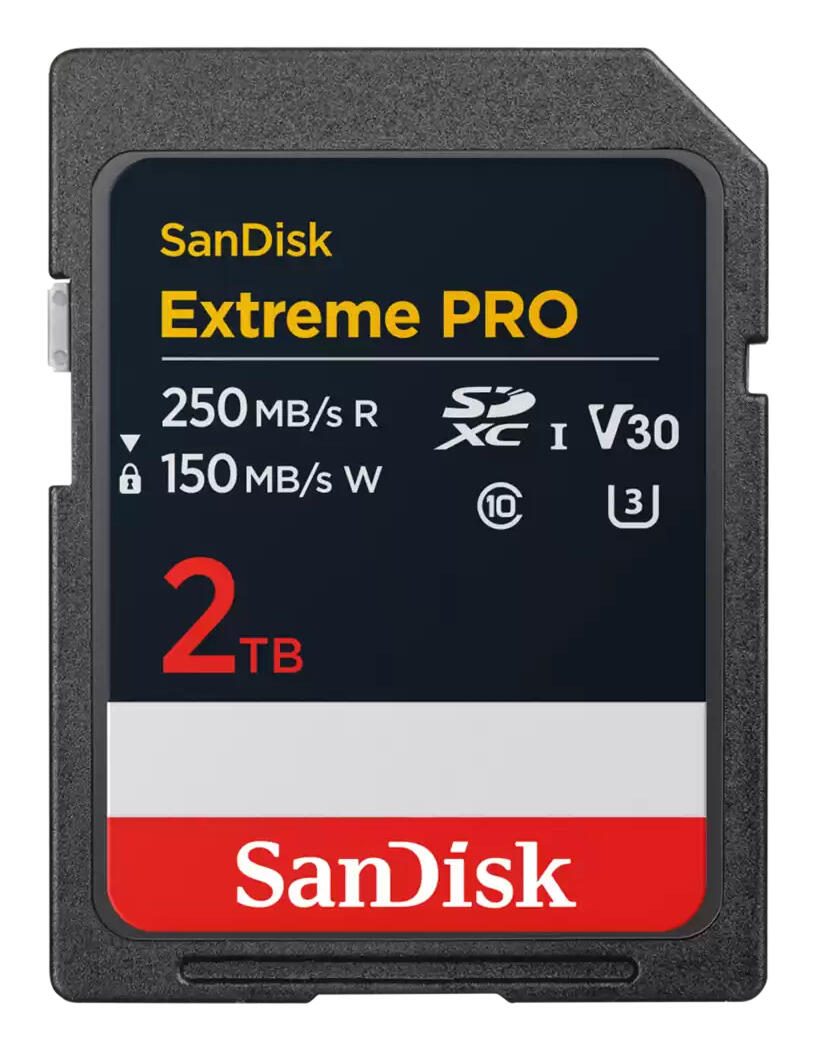 SanDisk Extreme PRO SDXC Speicherkarte 2 TB