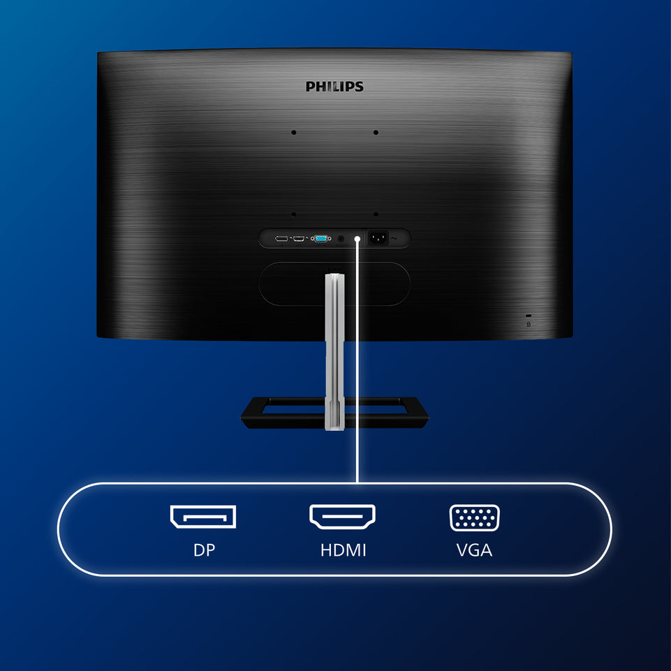 Philips 80.0cm (31.5") 322E1C 16:09 HDMI+DP VA