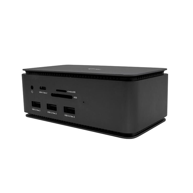 I-TEC USB 4.0 Metal Docking station Dual 4K mit Power Delivery 80W
