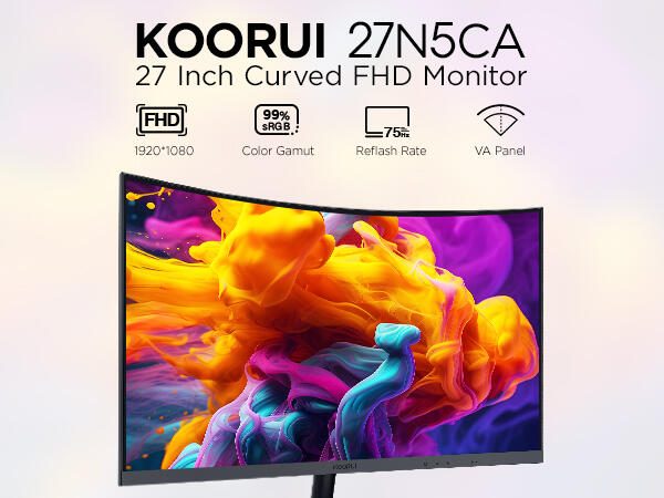 KOORUI 27N5CA Curved-Monitor 68,59 cm (27 Zoll)