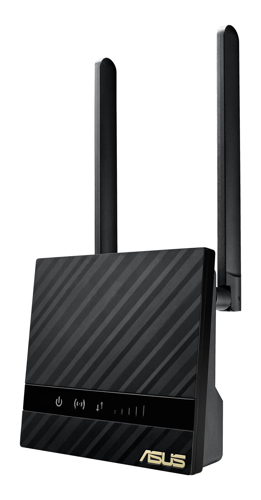 ASUS 4G-N16 N300 LTE WLAN-Router (WiFi-4 N300, SIM Slot, LTE Cat. 4 bis zu 150 Mbits, Plug and Surf)