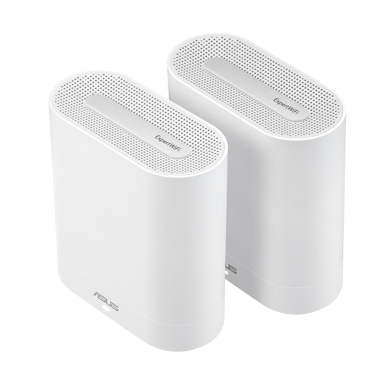 ASUS ExpertWiFi EBM68 2er Set Tri-Band WiFi 6 Mesh WiFi System (bis zu 5 SSIDs, benutzerdefiniertes Gästeportal, 2,5 Gbi