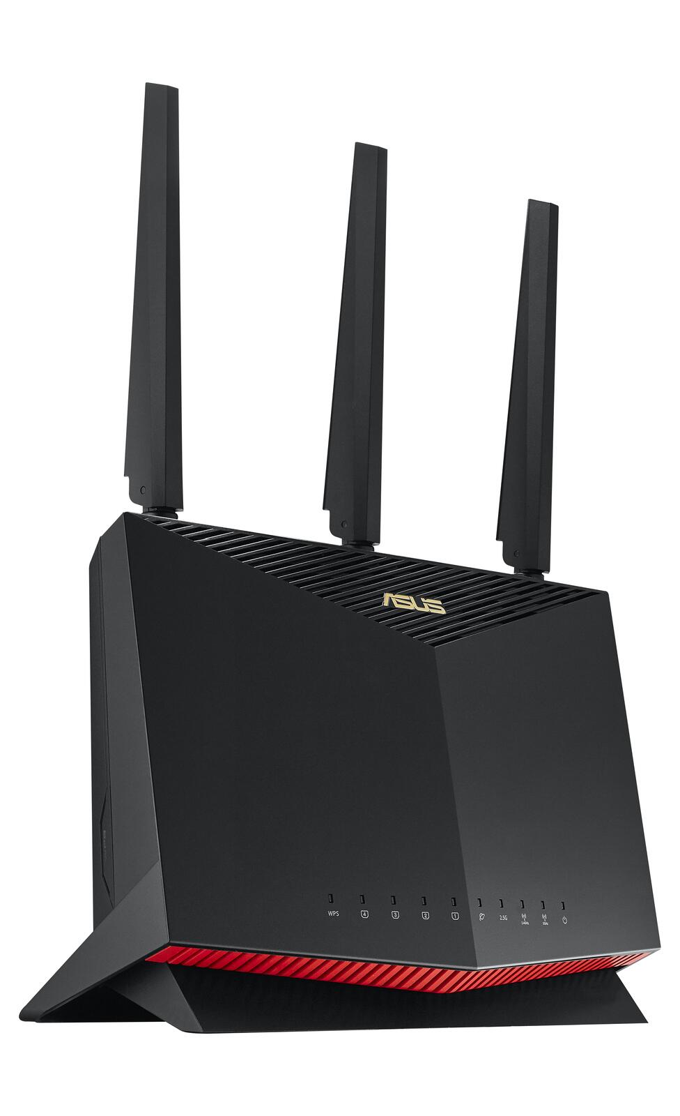 ASUS RT-AX86U Pro AX5700 AiMesh Dual Band WiFi 6 Gaming kombinierbarer Router (Tethering als 4G und 5G Router-Ersatz, PS