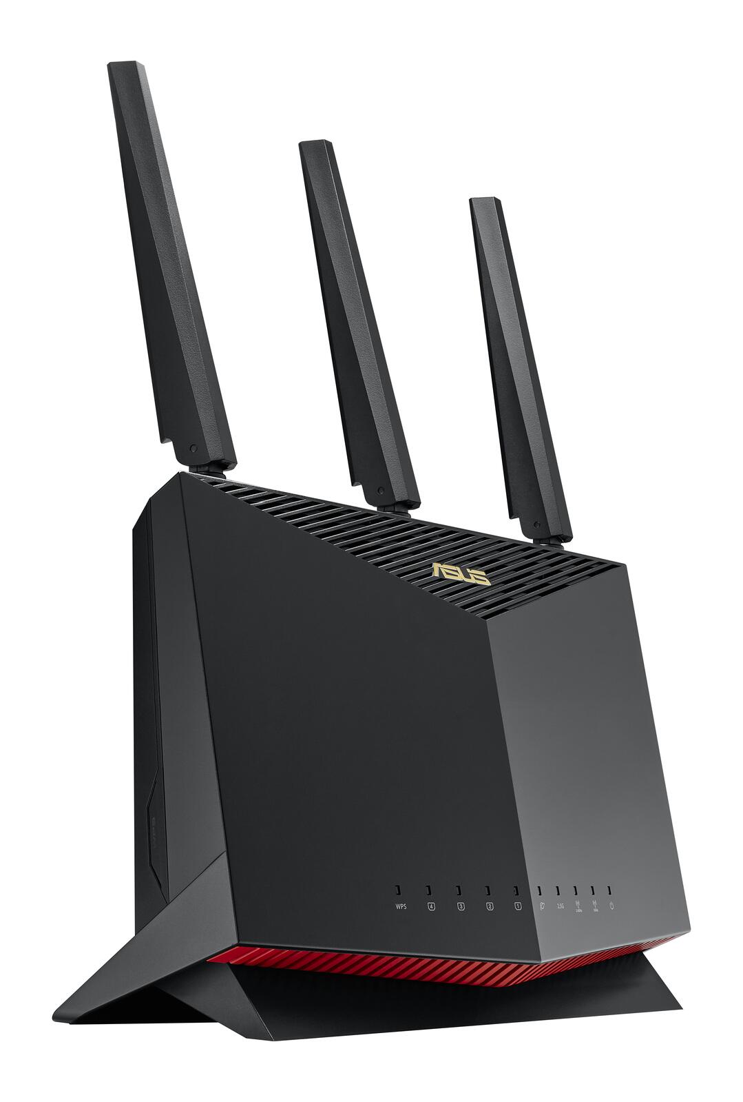 ASUS RT-AX86U Pro AX5700 AiMesh Dual Band WiFi 6 Gaming kombinierbarer Router (Tethering als 4G und 5G Router-Ersatz, PS