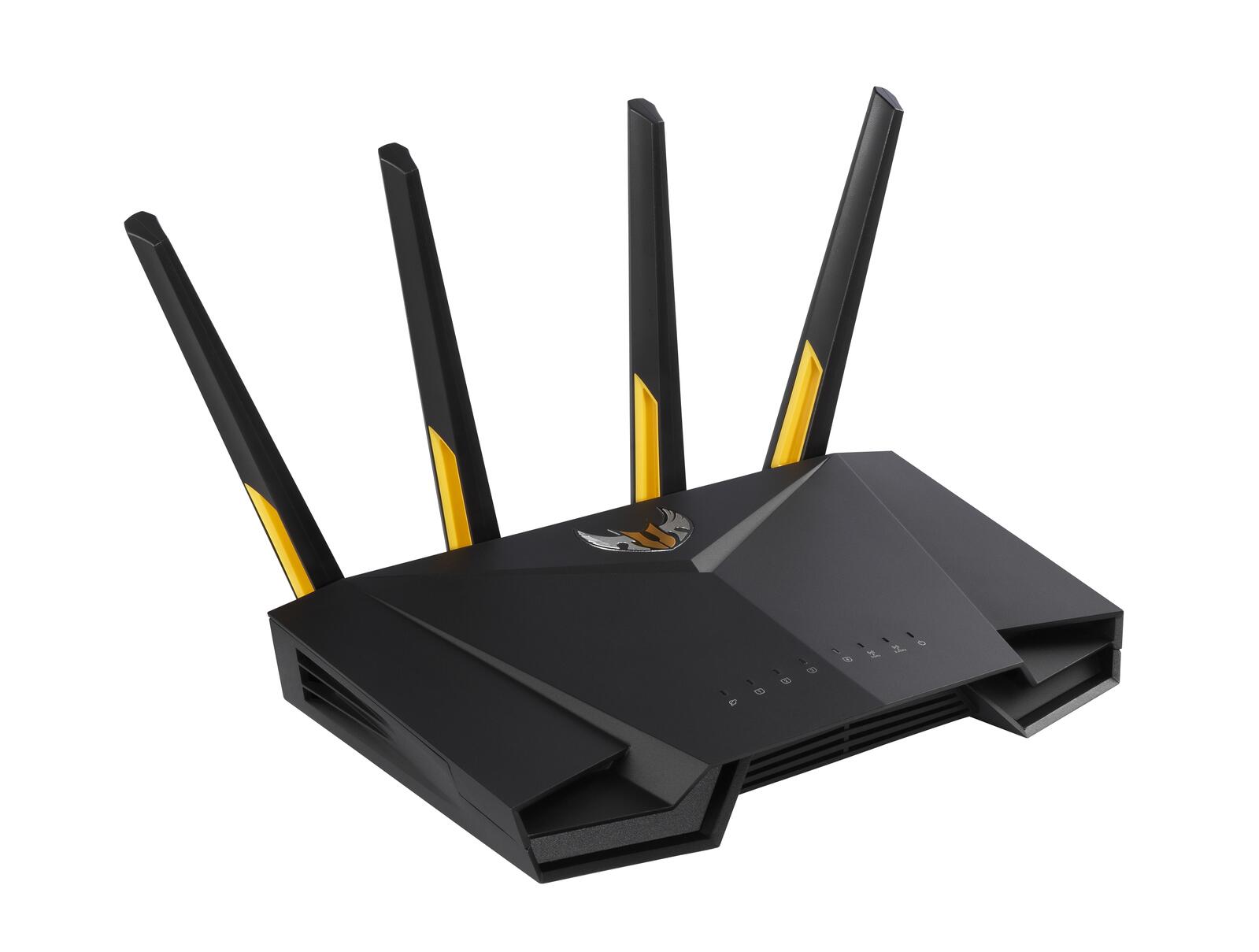ASUS TUF-AX3000 V2 AiMesh Dual Band WLAN Gaming kombinierbarer Router (Tethering als 4G und 5G Router-Ersatz, WiFi 6, bi