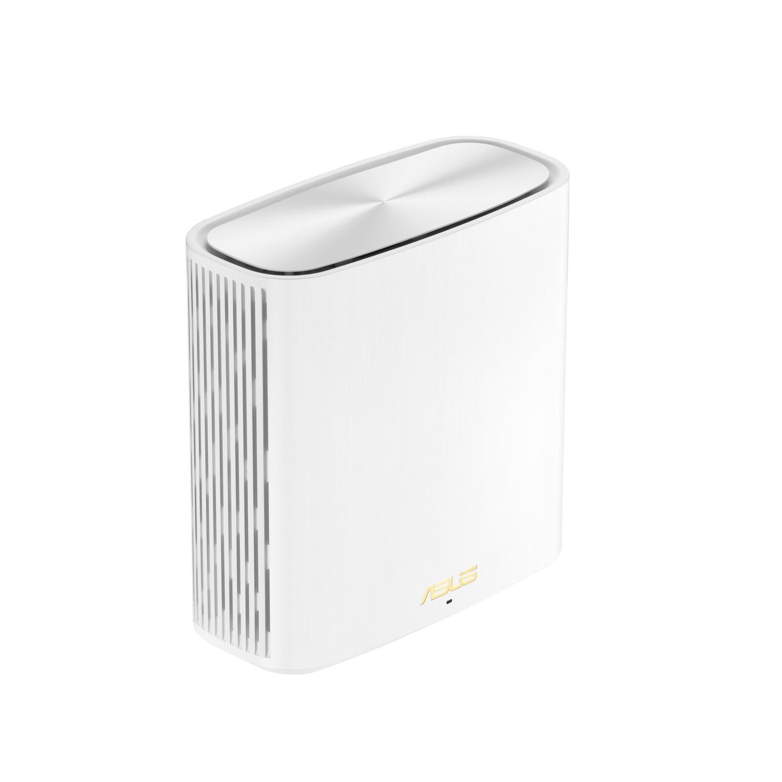 ASUS ZenWiFi XD6S AX5400 1er Set Weiß kombinierbarer Router (AX5400 Whole-Home Dual-Band Mesh WiFi 6 System, Abdeckung v