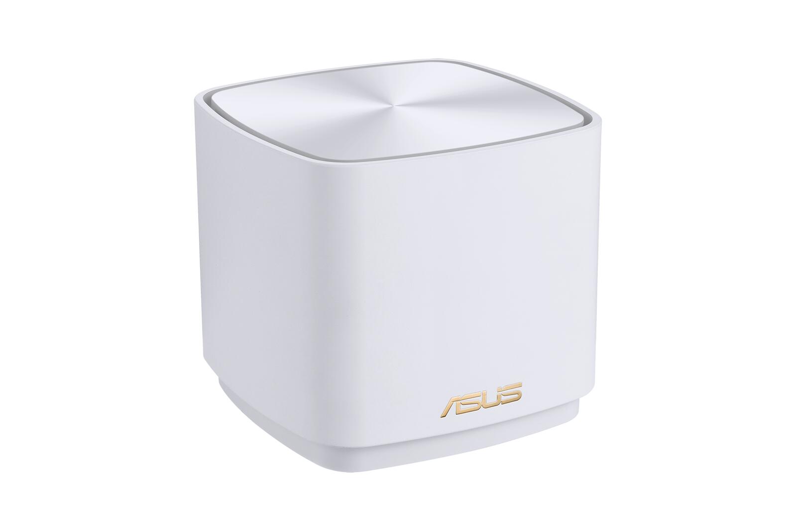 ASUS ZenWiFi XD4 Plus 1er Pack AX1800 Whole-Home Mesh WiFi 6 System kombinierbarer Router (bis zu 204m² Abdeckung, AiMes