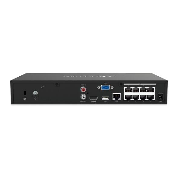 TP-Link VIGI NVR1008H-8MP 8 Kanal Netzwerk Video Recorder, 1x bis zu 10TB SATA HDD intern montierbar, Rack-fähig