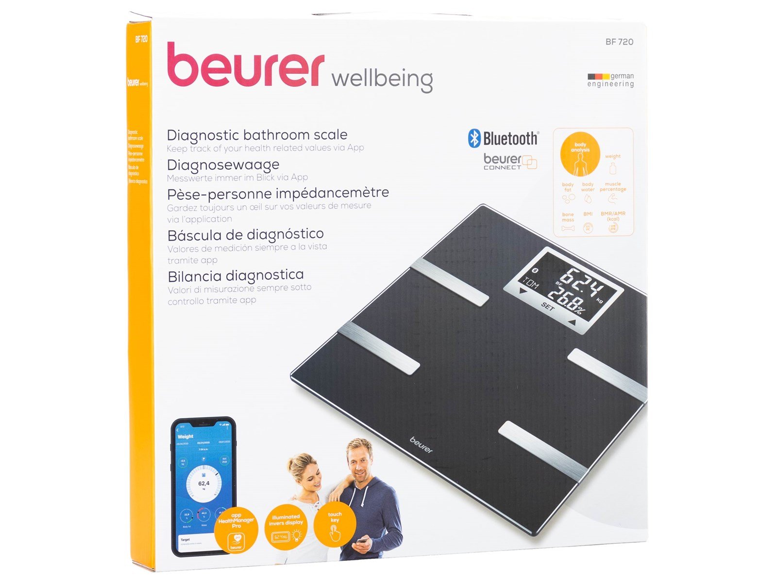 Beurer Badezimmerwaage BF 720 - bathroom scale