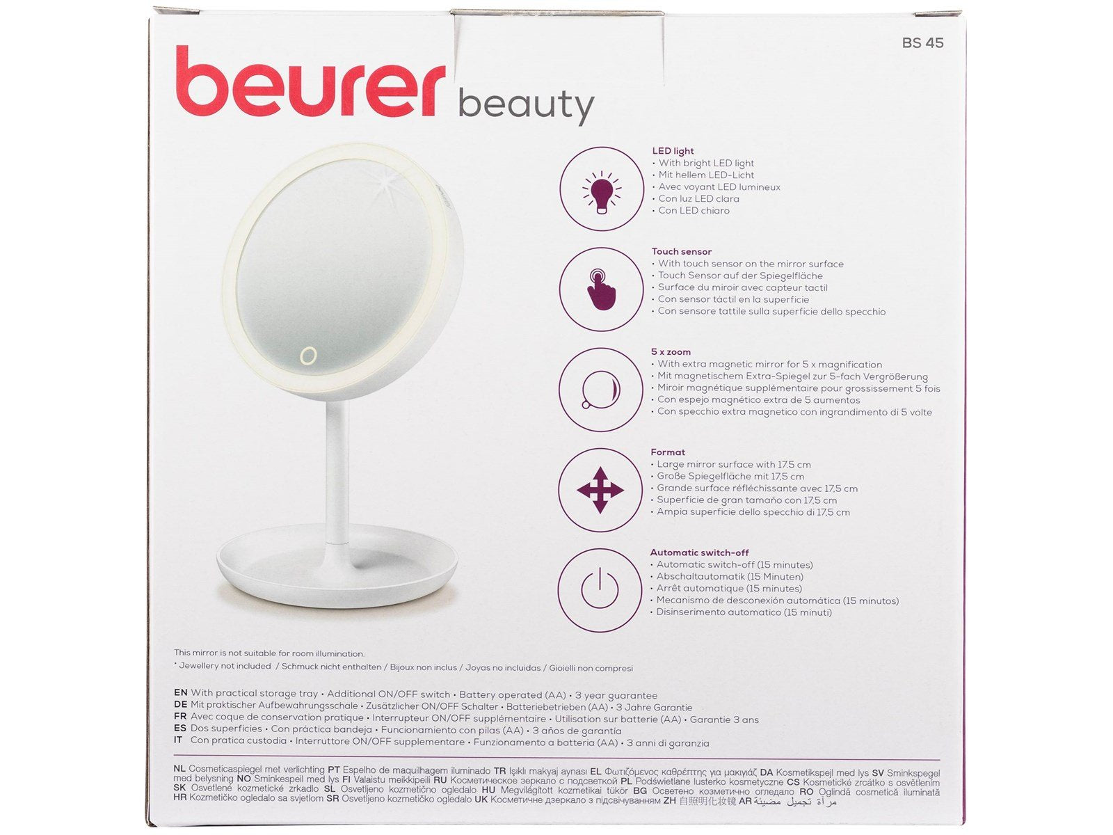 Beurer BS 45 Makeup Mirror