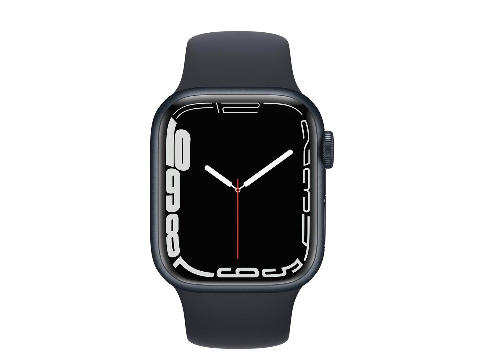 Apple Watch Series 7 GPS + Cellular 41mm Midnight Aluminium Case with Midnight Sport Band