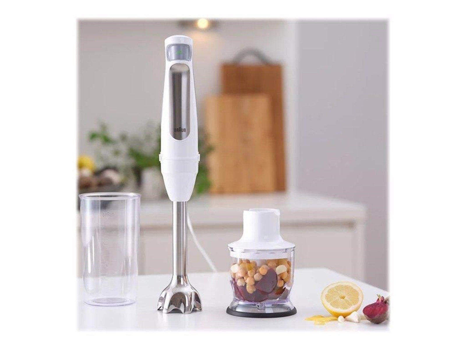 Braun Stabmixer Multiquick 7 MQ7020 WH - 1000 W