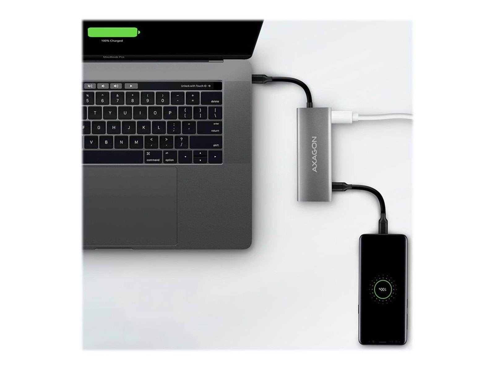 AXAGON HMC-5G2 SPEEDSTER 5H - docking station - USB-C 3.2 Gen 2 / Thunderbolt 3 - HDMI