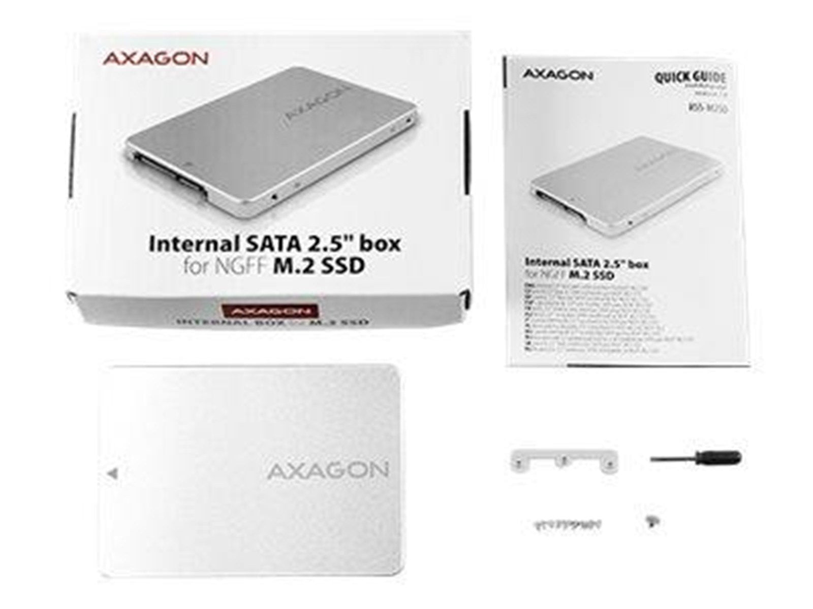 AXAGON RSS-M2SD - storage bay adapter
