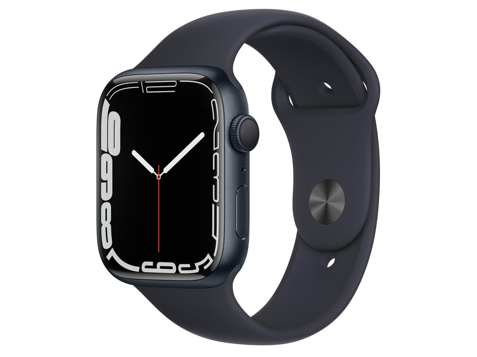 Apple Watch Series 7 GPS + Cellular 45mm Midnight Aluminium Case with Midnight Sport Band