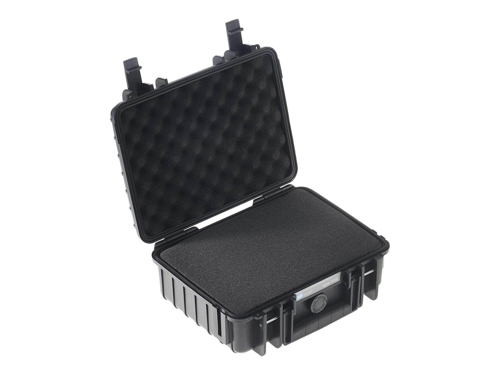 B&W International Outdoor case (black) w/sponge insert (4.1 l)