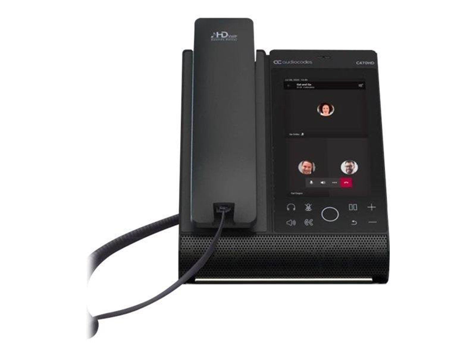 AudioCodes C470HD IP Phone - VoIP phone - with Bluetooth interface