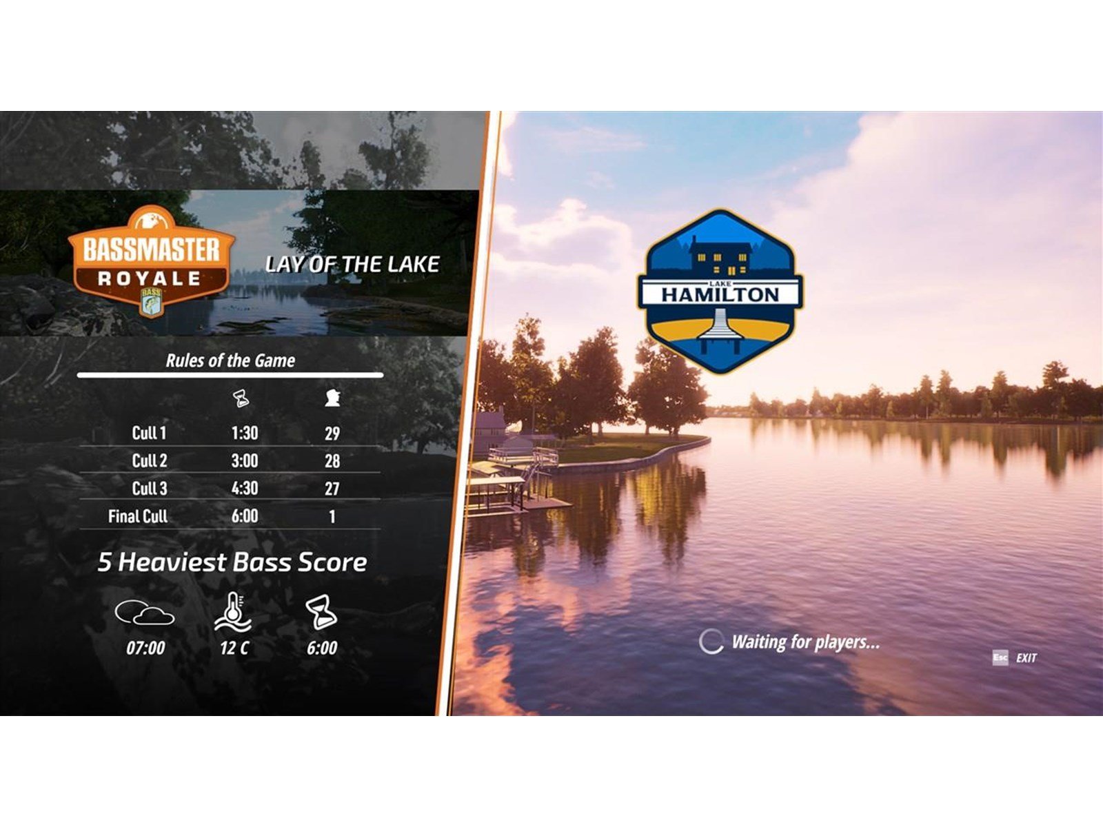 Bassmaster Fishing Deluxe 2022 - Sony PlayStation 4 - Simulator - PEGI 3