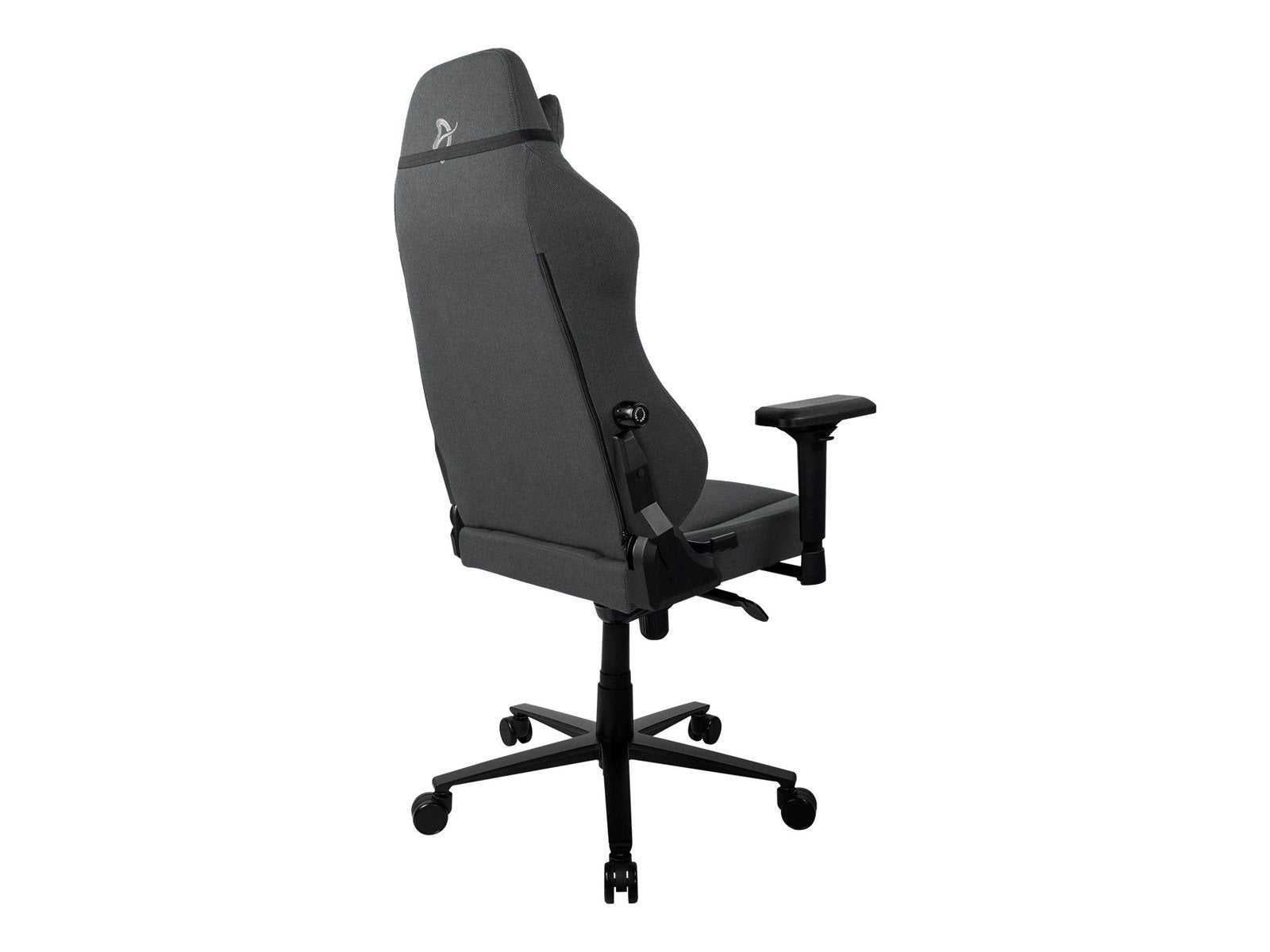 Arozzi Primo - chair - aluminium woven fabric metal frame - grey black/grey Büro Stuhl - Aluminium - Bis zu 140 kg