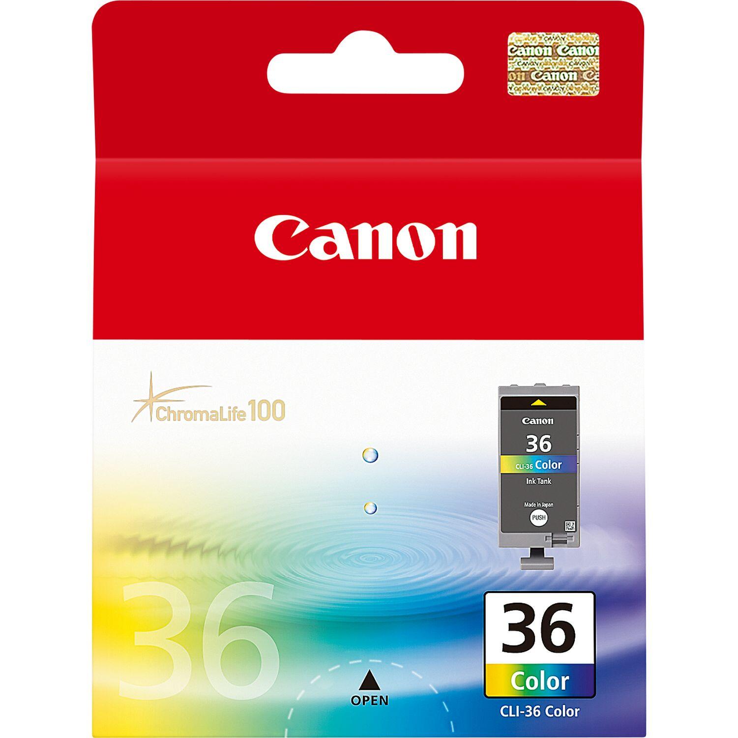 Canon Original CLI-36 Druckerpatrone - C/M/Y 249 Seiten