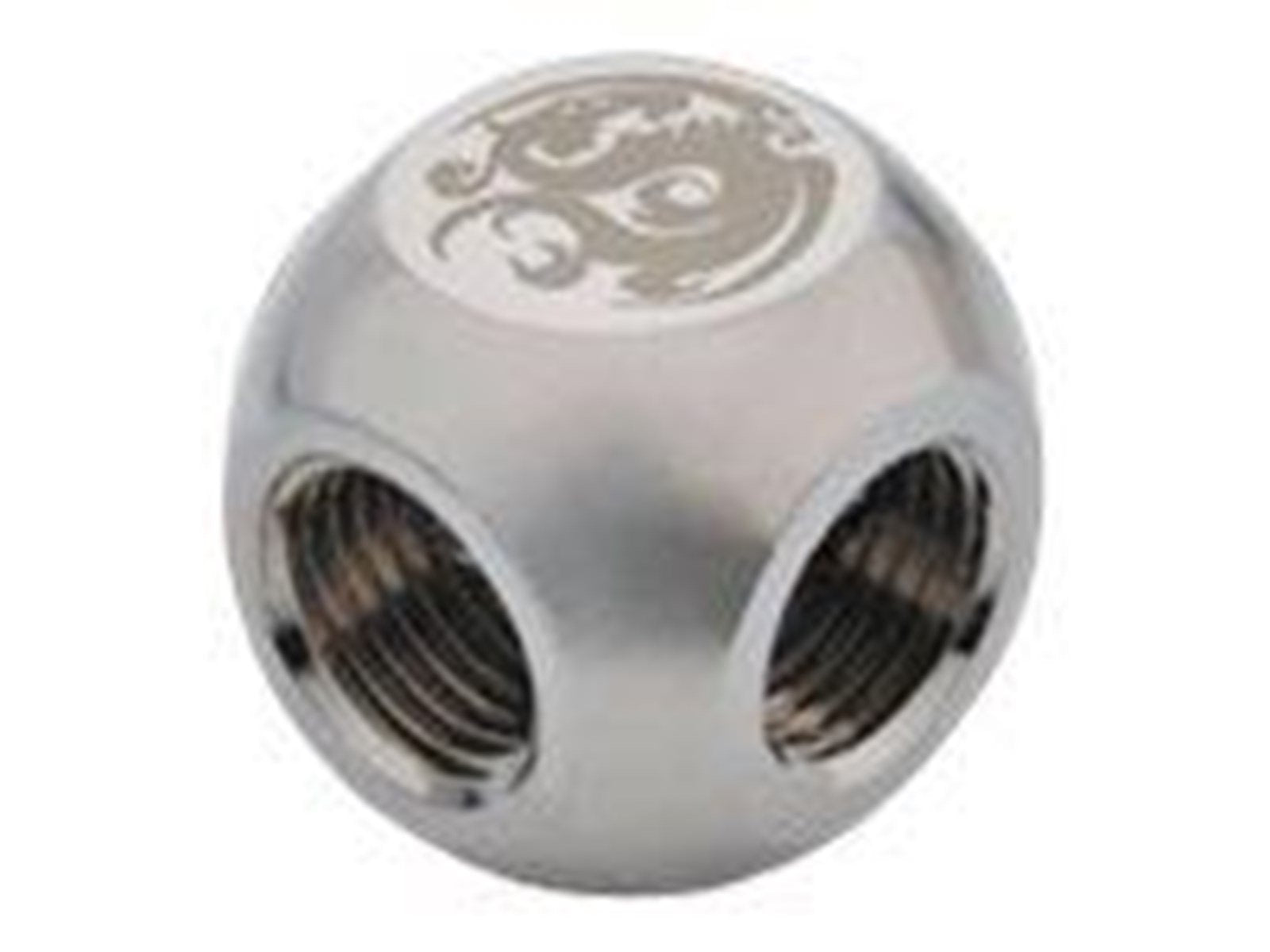 Bitspower Adapter T-Splitter 3x G1/4 Zoll IG - sil